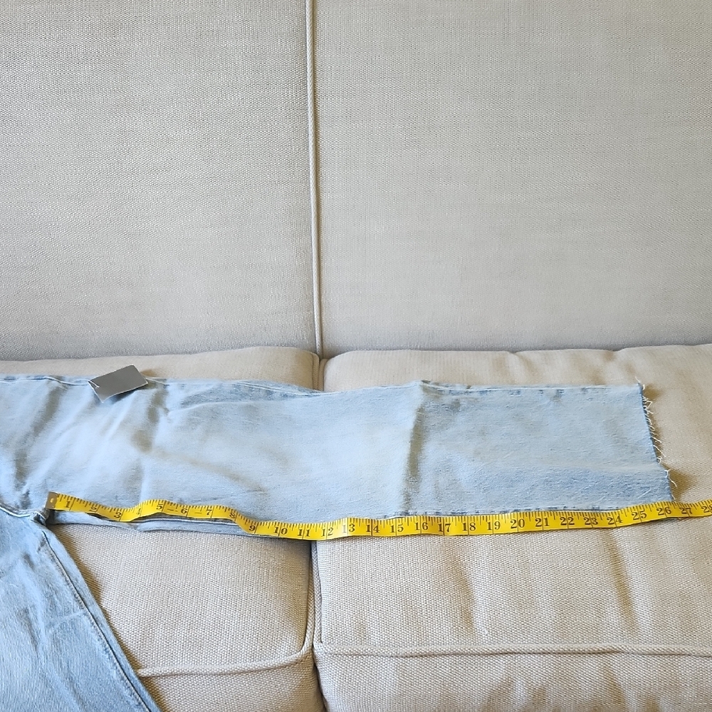 NWT Oliver Logan Light Blue Denim Jeans Size 4/27 - Picture 8 of 13